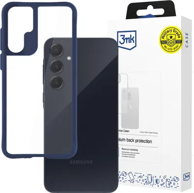 Immagine prodotto di Samsung Galaxy A55 5G - Custodia 3Mk Satin Armor+ Blu