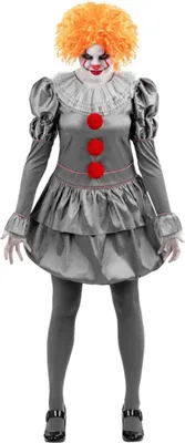 Produktbild von Pennywise Chapter 2 Horror Halloween Kostüm Damen Größe: L