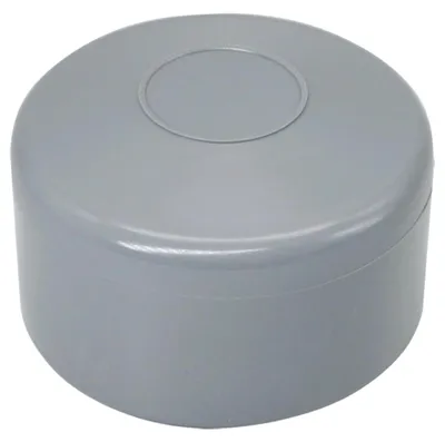 Obrázok produktu pre (20 kusov) Hekpalové uzáverky, okrúhle, 60 mm, sivé plastové