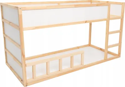 Produktbild von Dolna barierka ochronna do łóżka KURA z IKEA - długość 94,2 cm