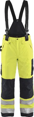 Produktbild von Blakläder High Vis Winterlatzhose 1885 1977 in div. Farben, Farbe:gelb/schwarz, Größe:146 (C94)