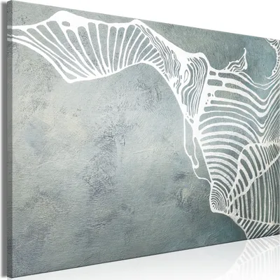 Produktbild von Vliesstoff Leinwandbild - Butterfly Weave (1 Part) Wide 120x80 cm Abstrakt a-A-0904-b-a