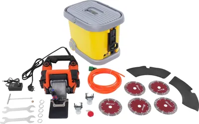 Produktbild von Elektrische Wandfräsmaschine, 5200W Leistung, Laserpositionierung, schwarz