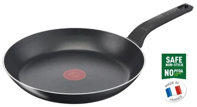 Produktbild von Tefal Easy Cook & Clean Pfanne 20cm, B55502, Rund, Allzweckpfanne, Schwarz, Titan, Aluminium, 1 Stück(e)