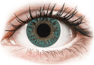 Produktbild von TopVue Color - Turquoise - ohne Stärke (2 Linsen) Stärke: 0.00, BC: 8.60, DIA: 14.20