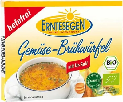 Immagine prodotto di Brodo vegetale chiaro senza lievito - dado 66g