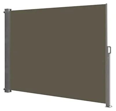 Sichtschutzrollo Phoenix 140x300 cm taupe, ausziehbar