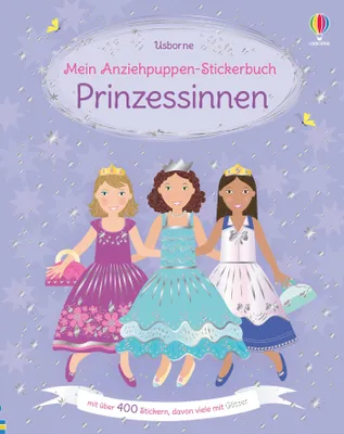 Produktbild von Mein Anziehpuppen-Stickerbuch: Prinzessinnen