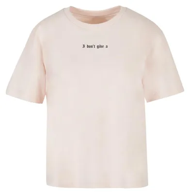Immagine prodotto di Miss Tee - Maglietta da donna "I Don't Give A" TN2227 (XL) (rosa)