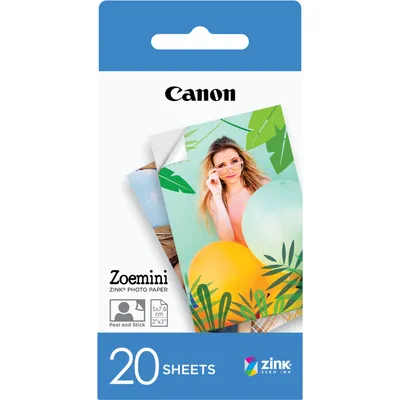 Produktbild von Canon ZP-2030 ZINK Paper 5 x 7,5 cm (20 Blatt)