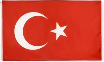 Produktbild von Türkei Fahne Flagge 90x150cm Länder Fahne