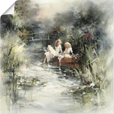Produktbild von ARTland Poster Frühlingsschein Größe: 70x70 cm