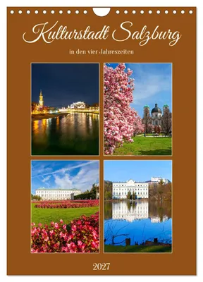 Produktbild von Kulturstadt Salzburg (Wandkalender 2027 DIN A4 hoch), CALVENDO Monatskalender