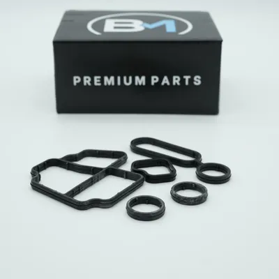 Produktbild von Ölfilter Gehäuse Dichtungssatz Ölkühler für VW Golf Passat Caddy 03L198441