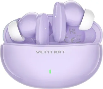 Image de Oreillette Bluetooth vention nbfv0 avec étui de chargement/ 7h d'autonomie/ violet