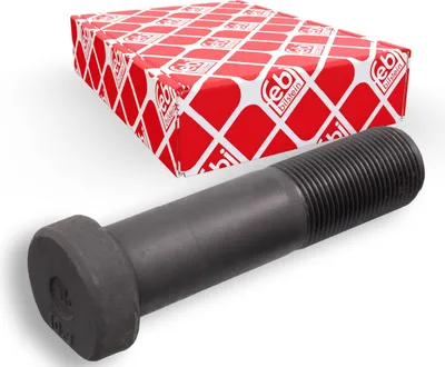 Produktbild von FEBI BILSTEIN Radbolzen 03958 Hinten passend für MERCEDES-BENZ O 302 99mm Stahl 0,295kg