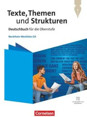 Produktbild von Texte, Themen und Strukturen. Nordrhein-Westfalen - Schulbuch mit Hörtexten und Erklärfilmen