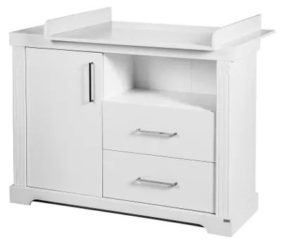 Immagine prodotto di fasciatoio roba con fasciatoio 'Maxi', fasciatoio di alta qualità in stile rustico bianco