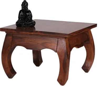 Produktbild von WOHNLING Sheesham Couchtisch Massiv Beistelltisch Wohnzimmer Tisch Sofatisch