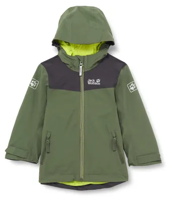Productafbeelding van Jack Wolfskin Uni Kinderjas Snowfrost, Tijmgroen, maat 128 EU