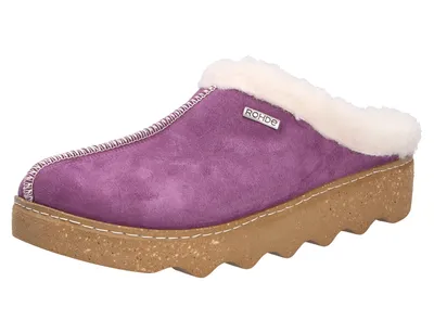 Produktbild von Rohde Damen Hausschuhe, rosa/pink(brombeere (59)), Gr. 37
