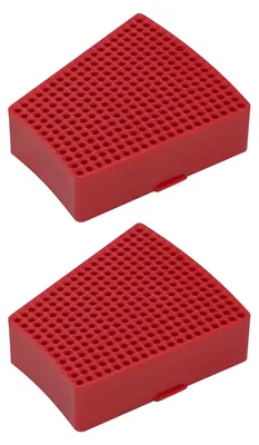 Produktbild von GRANBOARD132 SEGMENT SINGLE SQUARE 2PCS Red -- 1 Pack