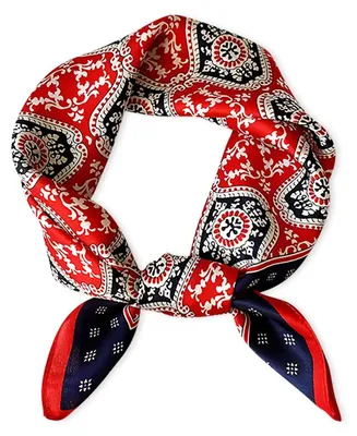 Produktbild von Vintage Seidenschal für Damen mit Paisley-Muster