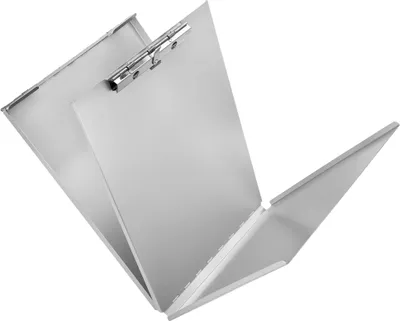 Image de Porte-formulaires A-Holder A4 aluminium avec compartiment et intercalaire