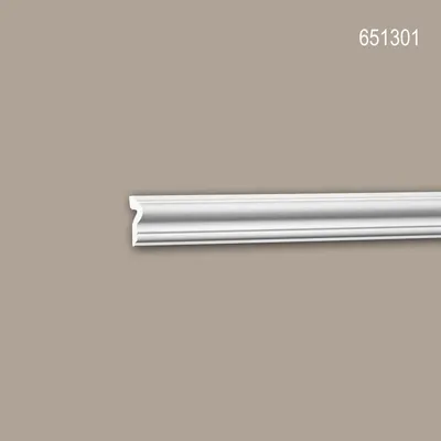 Produktbild von PROFHOME 651301 Wand- und Friesleiste Stuckleiste Zierleiste stoßfest 2 m