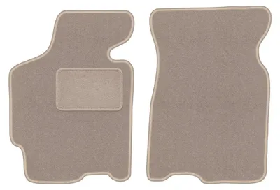 Immagine prodotto di Tappetini anteriori in moquette per Mazda Xedos 6 1992-1999 (berlina) – 2 pezzi, beige, su misura – Wielganizator LUX