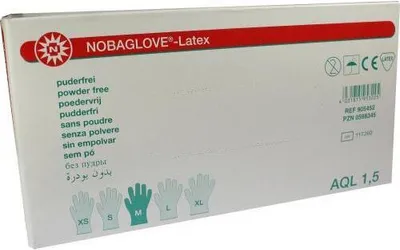 Produktbild von NOBAGLOVE® Latex puderfrei Gr. M