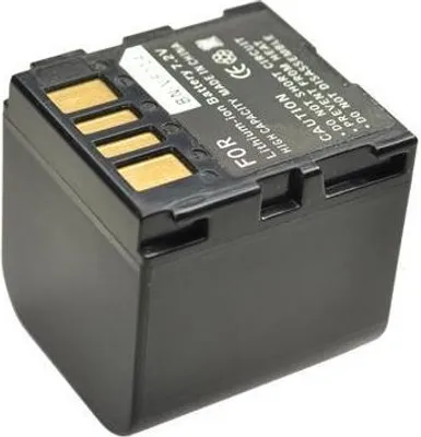 Produktbild von Trade-Shop Li-Ion Akku, 7,2/7,4V für JVC GZ-MG Serie (Everio) GZ-MG60, GZ-MG60E, GZ-MG60EK, GZ-MG60EX, GZ-MG60US, GZ-MG60AA, GZ-MG67, GZ-MG67E, GZ-MG67EX, GZ-MG67AA, GZ-MG67EK, GZ-MG70, GZ-MG70E