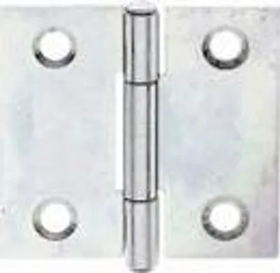 Produktbild von Alberts 850241 Scharnier Kistenband Tischband Konstruktionsband Stahl 31 x 31 mm, 50er Set