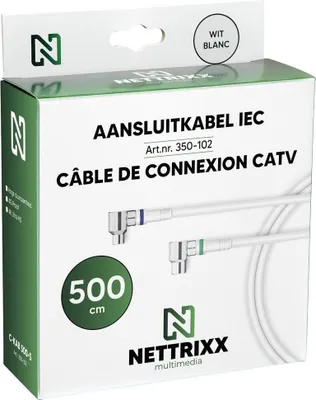 Produktbild von NETTRIXX - Anschlusskabel IEC 5 m 4G-tauglich Shop - 350102