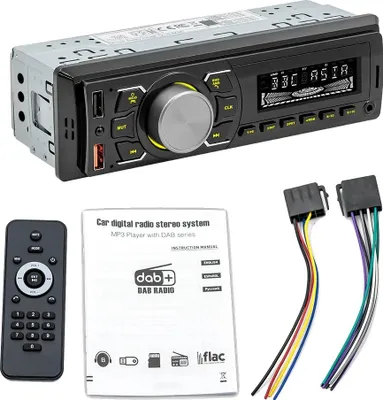 Obrázok produktu pre Autorádio, Bluetooth 50, dva USB porty, MP3 prehrávač