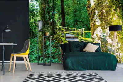 Produktbild von Vlies Fototapete NATIONALPARK IN THAILAND 375 x 250 cm (inkl. Kleister) - Vlies Tapete, Wandtapete, Wandbilder - Tapete für Wohnzimmer Schlafzimmer, Büro, Küche - Montagefertig