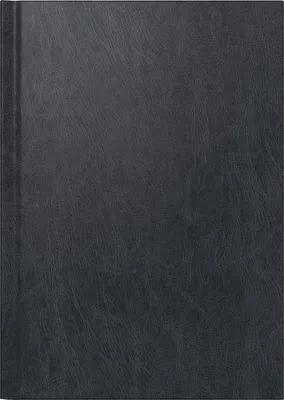 Produktbild von Wochenkalender A5 1 Woche auf 2 Seiten schwarz Kalendarium 2026 Packung mit 10 Stück