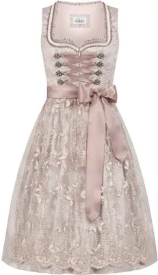Produktbild von Dirndl Midi Tessa in Taupe von Nübler Größe 34