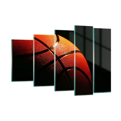 Produktbild von Bilder auf glas - Basketball Spiel Sport - 150x100cm - Glasbilder - Wandbilder - Kunstdruck - zum Aufhängen bereit - Wanddekoration aus Glas - Glas Bilder - Wandbild auf Glas - GEG150x100-2225