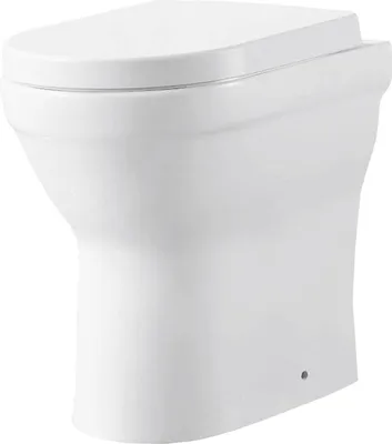 Produktbild von Primaster Stand WC spülrandlos Kappa Tiefspüler weiß inkl. WC Sitz