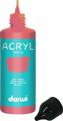 Obrázok produktu pre Darwi Metallic Akrylová farba Copper 80 ml 1 ks