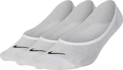 Produktbild von Nike Everyday Lightweight Trainings-Footie-Socken Damen (3 Paar) weiß/schwarz weiß/schwarz S