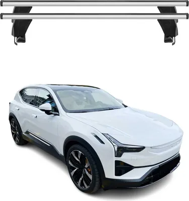 Immagine prodotto di Menabo Dachträger Grundträger für Polestar 2 2020-2025 Alu Grau 2tlg