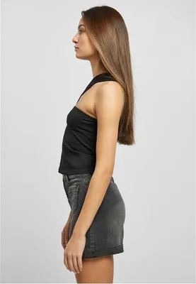 Zdjęcie produktu dla Urban Classics Ladies One Strap Top czarny - XXL