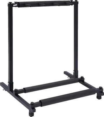 Image de Support pour guitare, tient 3 instruments, matériaux durables, noir