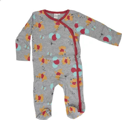 Produktbild von Winnie Puuh Einteiler Gemütlicher Strampler für Babys 74/80