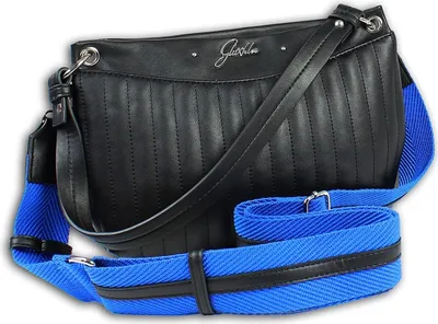 Produktbild von Glüxklee Kunstleder Damen Henkeltasche schwarz 28x8x24 D2OTD104S