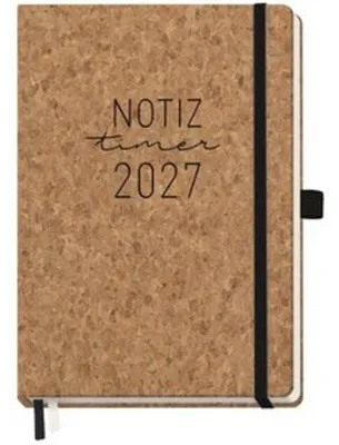 Produktbild von Wochen-Notiz-Timer Classic 26/27 A5 17 Monate [Kork]