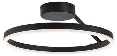 Obrázek produktu pro Rabalux Černé stropní LED svítidlo Isaure 400mm 24W CCT 71302