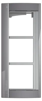 Immagine prodotto di BTICINO Posto esterno a telaio 3f UP alluminio antracite 138x327x15mm